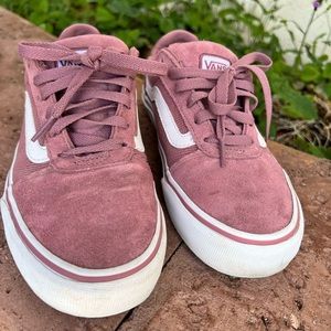 Vans Old skool pink suede sneakers